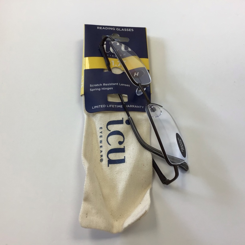 ICU Men’s Reading Glasses with Case